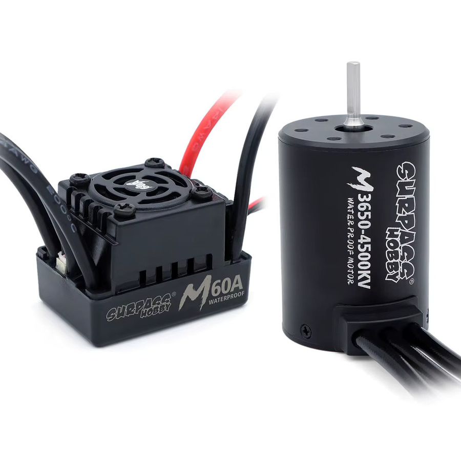 Surpass Hobby M540 M3650 M3660 Combo, Wasserdichter bürstenloser Motor, mit M45A/60A ESC - Bild 4