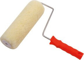 FRIESS-TECHNO-PROFI DIY-Roller Vestan aus Polyester für wasserbasierte Farben, Farbe: Weiß, Breite: 18 cm, Höhe: 18 mm - Bild 1
