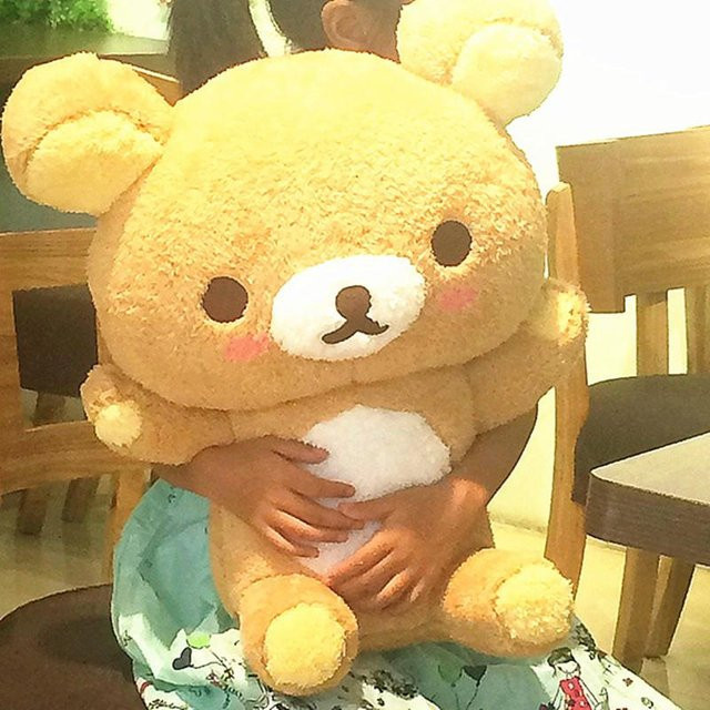 Binchi Fitness Rilakkuma Bären Plüschtiere, orange, ab 18 Jahre - Bild 1