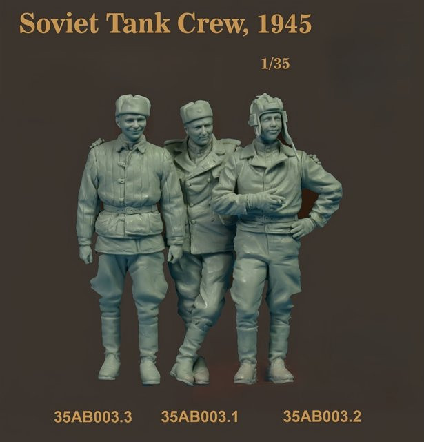 MEEKLION MODEL Sowjetische Panzerbesatzung, Modellbausatz, Militär, 1:35 - Bild 1