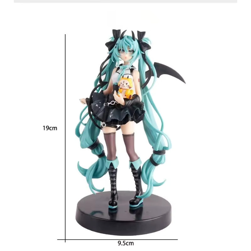 Bandai Hatsune Miku Dark Angel Waschbär, Anime Figur, Einzelfigur - Bild 6