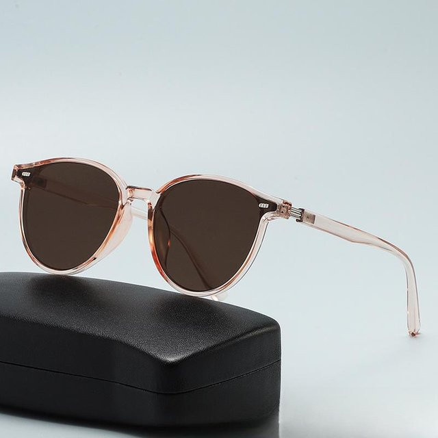 Binchi Outdoor Equipment Sonnenbrille, Vollrand, rund, Kunststoff, Unisex, weiß - Bild 1