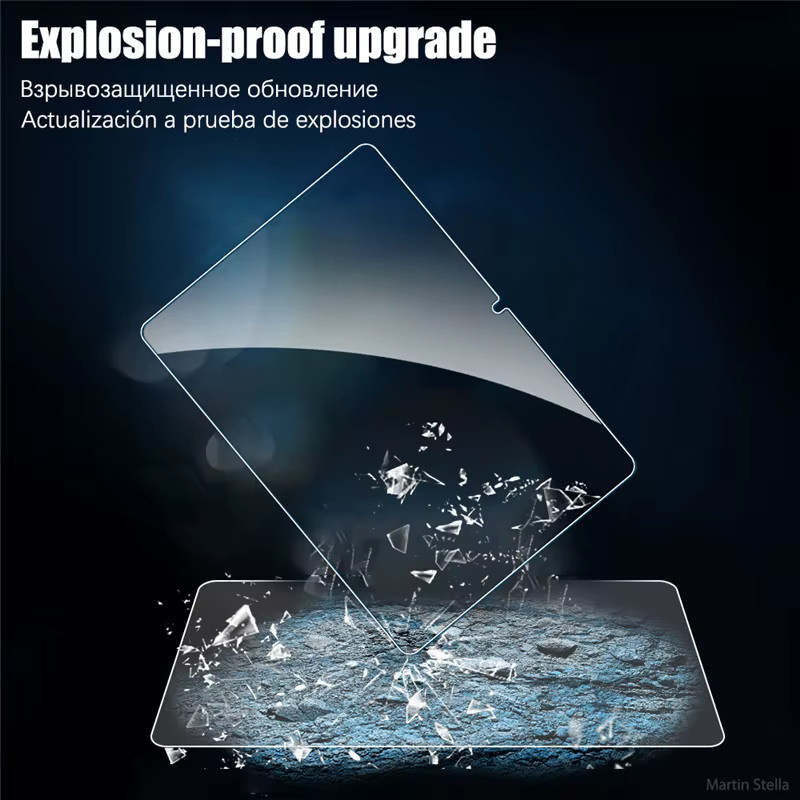 2 Stück Displayschutzfolie aus gehärtetem Glas für Xiaomi Redmi Pad 2, transparent, 9H Schutzfilm - Bild 4