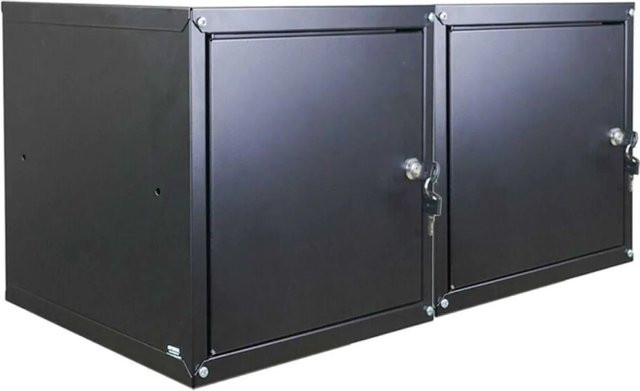 PROREGAL Cubic XL Schließfachwürfel Set aus Stahlblech, 2 Stück, Schwarz, H x B x T: 45 x 45 x 45 cm - Bild 1