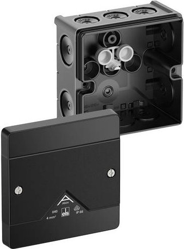 Spelsberg Abzweigkasten Schwarz IP66 L x B x H: 10,2 x 10,2 x 5,7 cm - Bild 1