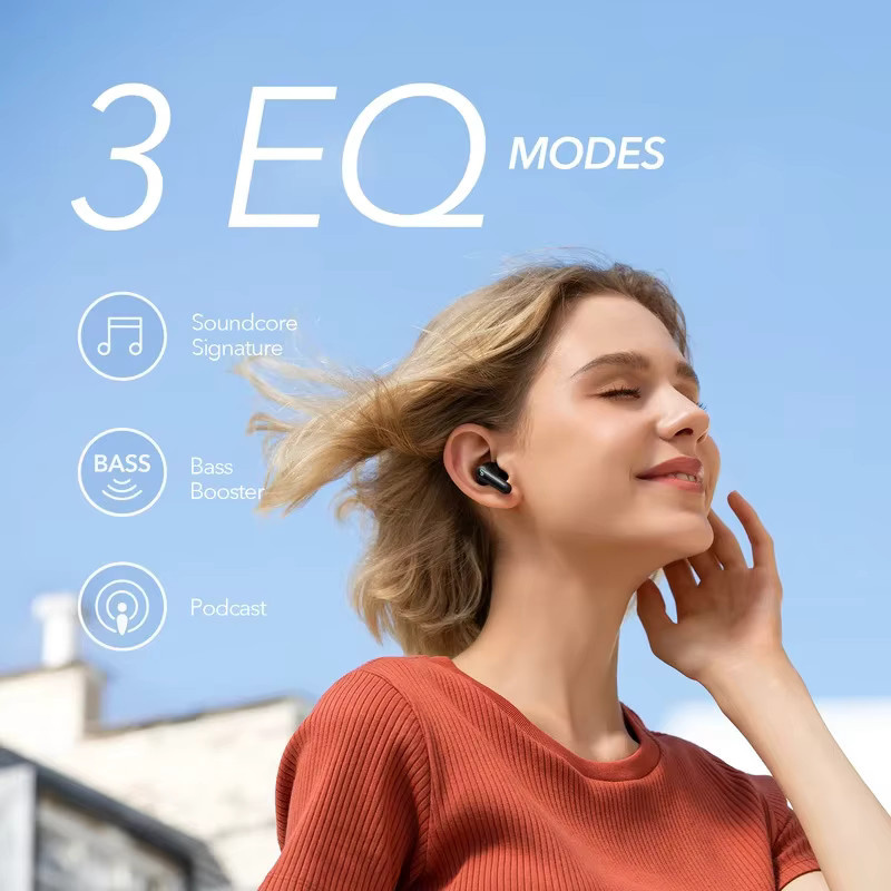 Soundcore by Anker Life P2 Mini True Wireless Earbuds mit 10-mm-Treiber und Big Bass in Schwarz - Bild 2