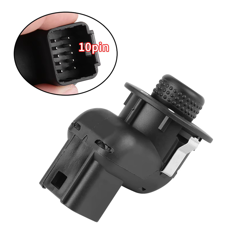 Rückspiegel-Steuerschalter DOACT in Schwarz für Clio III, Laguna II, Megane 2, Scenic 2 und Kangoo, Teilenummer 109014 8200109014 - Bild 3