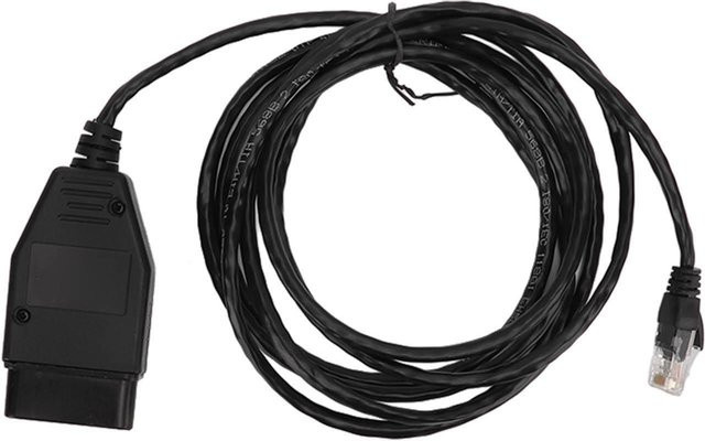 CosyHome Codierkabel ENET-Schnittstellenkabel OBD2 Programmierkabel für F-Serie 3er 5er in Schwarz - Bild 1