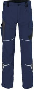 Kübler Arbeitshose BODYFORCE in Dunkelblau/Anthrazit mit Cordura und Reflexstreifen - Bild 1