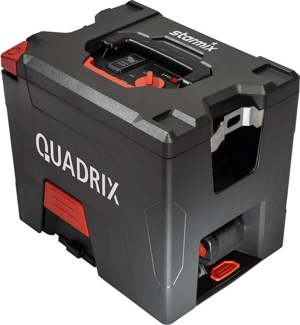 Starmix Akkusauger Quadrix L 18V in Schwarz mit 7,5 l Behältervolumen - Bild 1