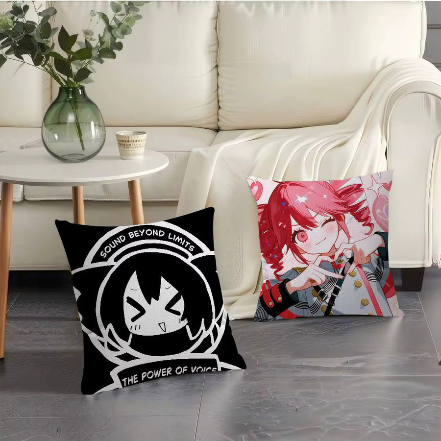 Kayou Kissenbezug Kasane Teto Dekoratives Kissen für Sofa und Heimdekoration, B/B/H: 30 x 30 x 1 cm - Bild 3
