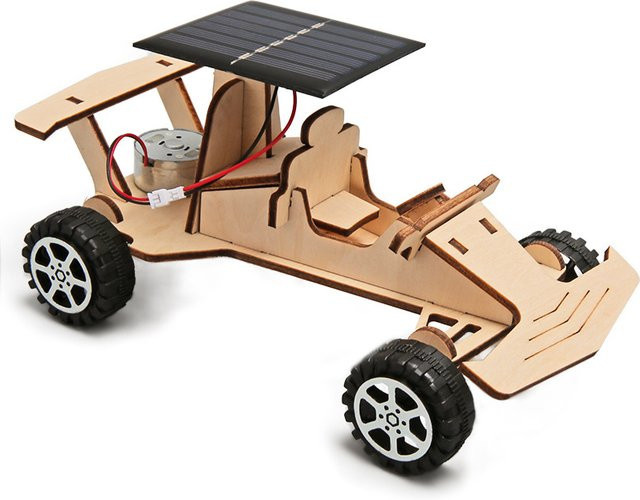 KittenBaby DIY Solarbetriebene Rennautos, Lernmodell, 1-teiliges Set - Bild 1