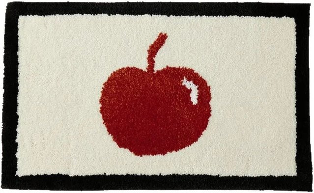 VIKAMA Rutschfester Fleeceteppich im modernen Koreanischen Stil für Schlafzimmer, Badezimmer und Eingangsbereich - Bild 1