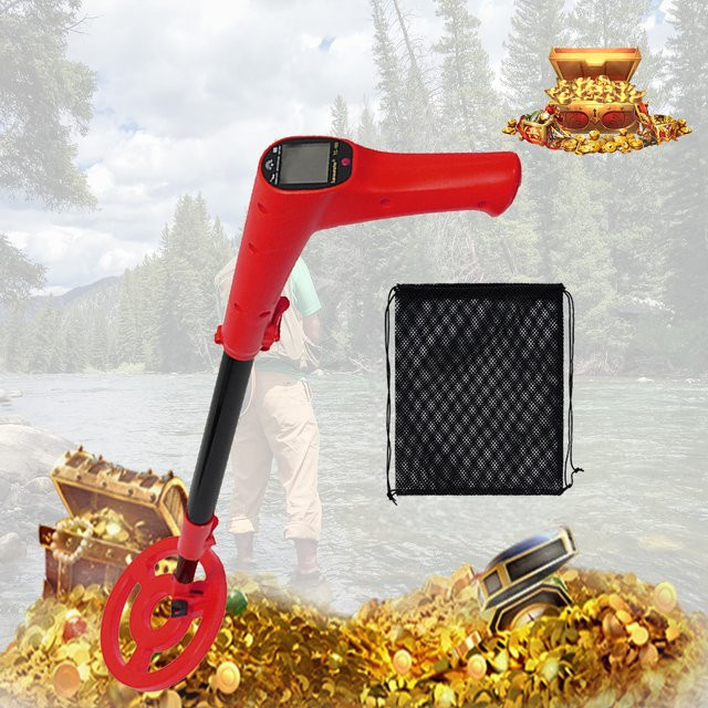 VOPOSUNGOOD Metalldetektor für Kinder, mit wasserdichter 7,87-Zoll-Suchspule, verstellbarem Stab, mit akustischem Alarm - Bild 1