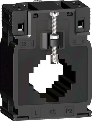 Schneider Electric METSECT5MC080 Stromwandler 1-phasig, Primärstrom 800A, Sekundärstrom 5A, Leiterdurchführung Ø: 32 mm, Schwarz - Bild 1