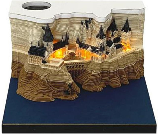 TOMTOP JMS 3D Kunst-Haftnotizen als dekorative Papier-Bausteine in Mehrfarbig - Bild 1