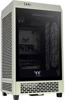 Thermaltake The Tower 200 Mini-Tower PC-Gehäuse in Matcha Green mit Seitenfenster und 2 vorinstallierten Lüftern - Bild 1