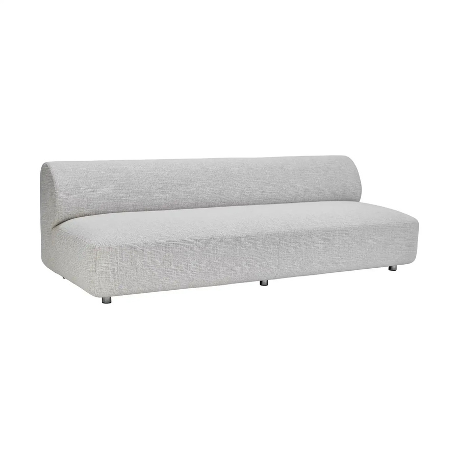 House Doctor Loungesofa Feel grau Stoff 225 cm - Bild 1