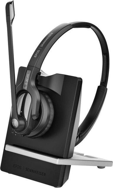 EPOS IMPACT D 30 USB ML DECT On-Ear Headset in Schwarz mit USB-Anschluss - Bild 1