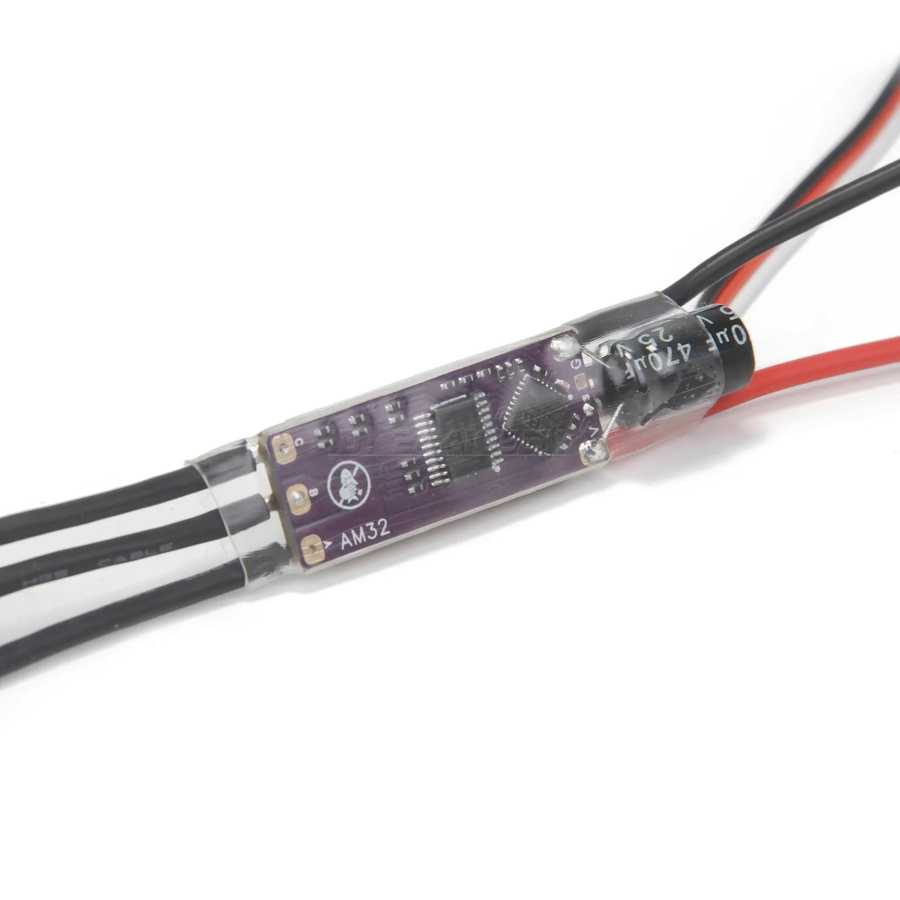 NEEBRC AM32 32-Bit Mini ESC Programmierkonverter für RC Crawler und FPV Drohnen mit BEC und PWM Parametern - Bild 1
