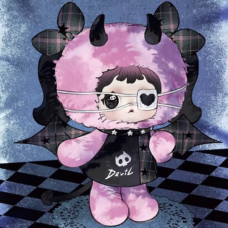 Heymi x Nommi Mischief Makers Alliance, Vinyl-Plüsch Blindbox, Rucksack-Puppe - Bild 2