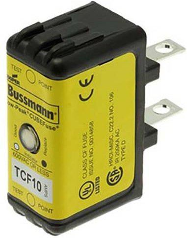 Eaton Sicherungseinsatz TCF10 in Gelb - Bild 1