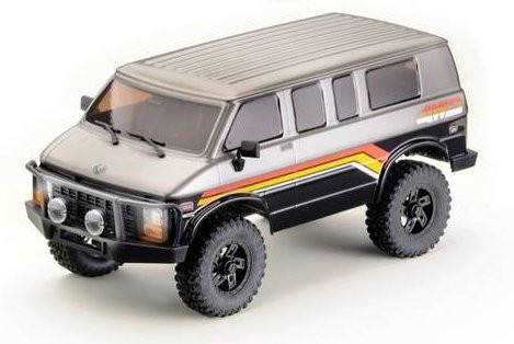 Absima Rock Van V2 Brushed 1:18 RC Modellauto Elektro Crawler Allradantrieb 4WD RtR 2,4GHz - Bild 1