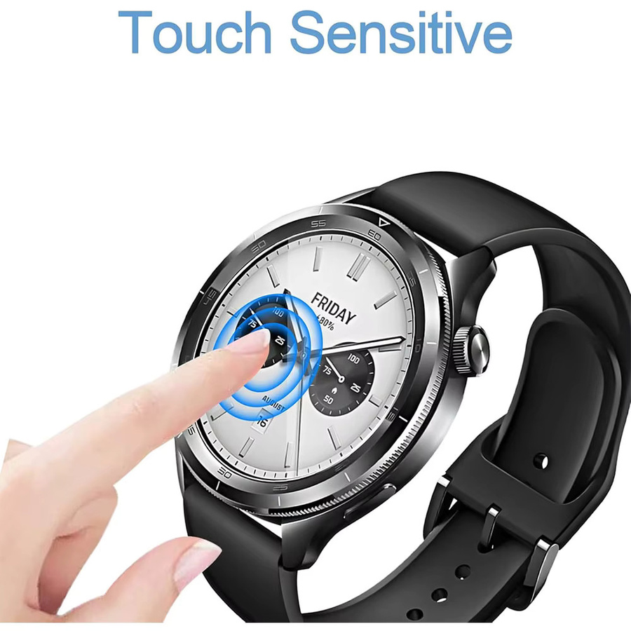 Xiaomi Displayschutzfolie Glas, 3 Stück, Xiaomi Watch S4 S3 - Bild 3