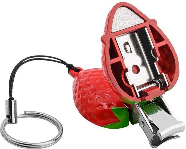 Love Home Garden Nagelknipser, Erdbeeren, Rot, Unisex - Bild 1