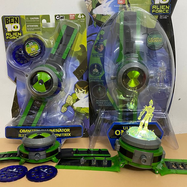 Bandai Ben10 Omnitrix Uhr, Projektor Uhr, Spielzeug - Bild 1