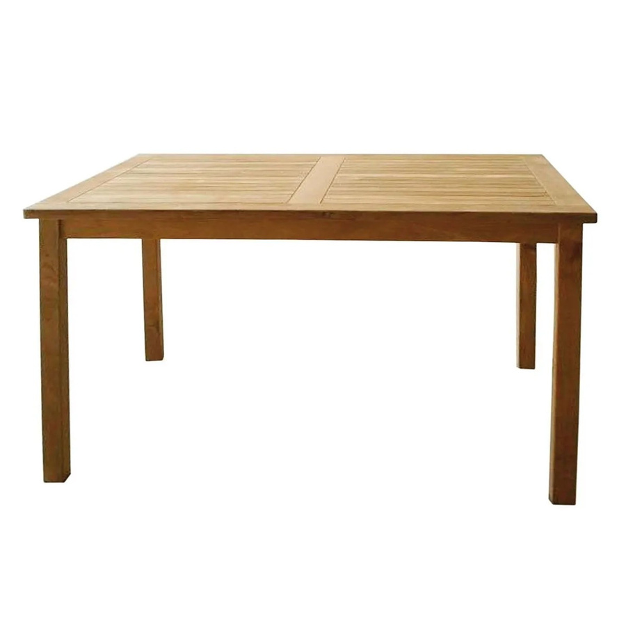 Lex Premium Gartentisch aus Teakholz, rechteckig, braun, B: 120 cm, T: 80 cm, H: 75 cm - Bild 2
