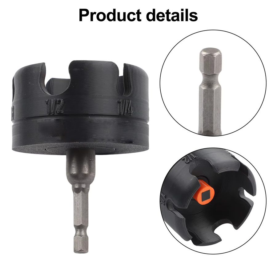 Vibratite Bolzen-Extraktionswerkzeug Set für 1/4 Zoll, 3/8 Zoll und 1/2 Zoll Steckdosen und Muttern - Bild 4