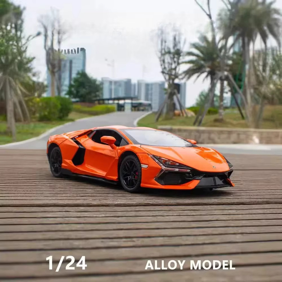 WELLY Lamborghini Revuelto Automodell 1:24 Legierung Orange - Bild 1