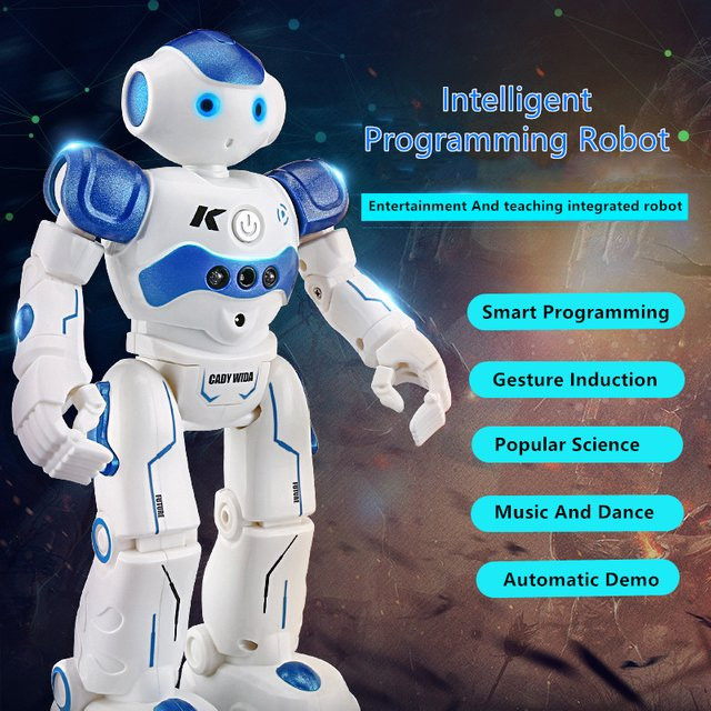 Tccicadas RC Roboter, mit Licht, Gestenerkennung, Rot - Bild 1
