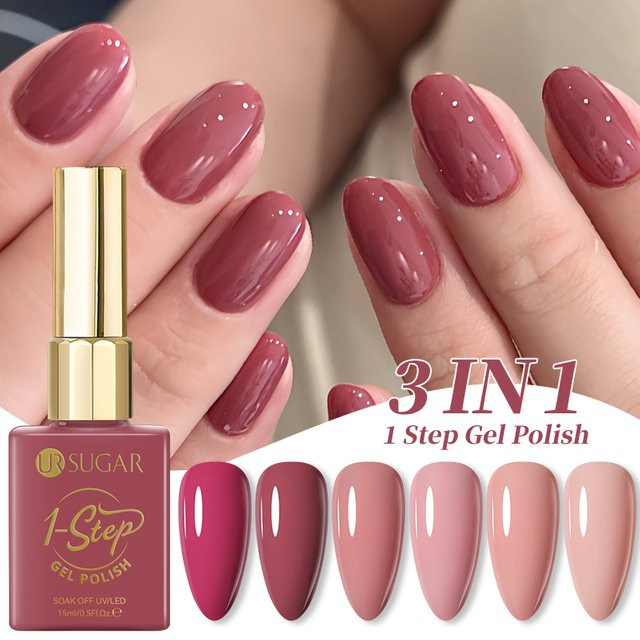 UR SUGAR Gel-Nagellack, Rosa, 15 ml - Bild 1