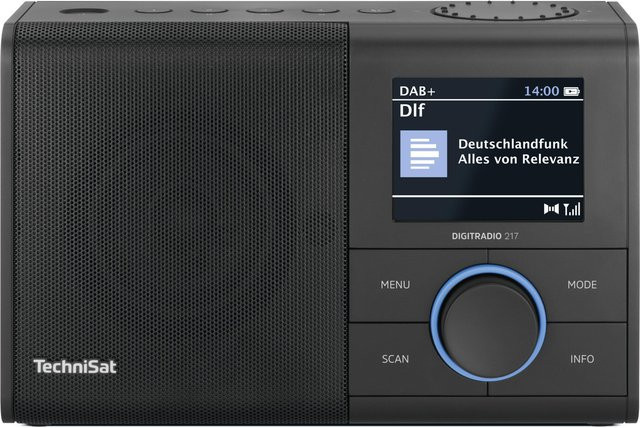 TechniSat DIGITRADIO 217 DAB+ UKW Radio mit Bluetooth in Schwarz - Bild 1
