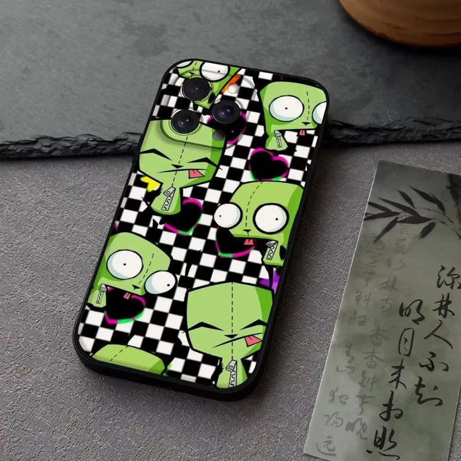 Mesuca Cartoon Handyhülle für iPhone in Schwarz und Multicolour aus weichem Silikon - Bild 2