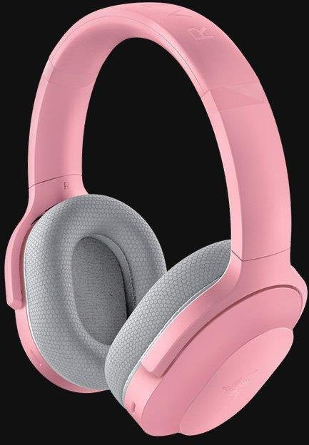 Razer Barracuda Over Ear Gaming Headset kabellos mit Bluetooth und USB Typ-C in Grau und Pink - Bild 1
