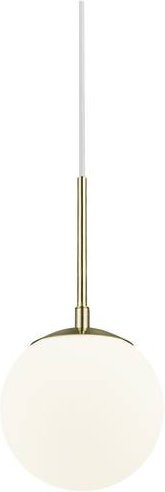 Nordlux Grant 15 Pendelleuchte Messing mit Opalglas und E14 Fassung - Bild 1