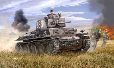 Trumpeter German PzKpfw 38(t) Ausf.E/F, Fahrzeug, Grau - Bild 1
