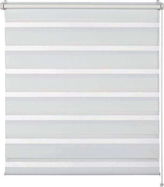 Schöner Wohnen Doppelrollo Tilda Day-Night Weiß B: 80 cm, H: 210 cm - Bild 1