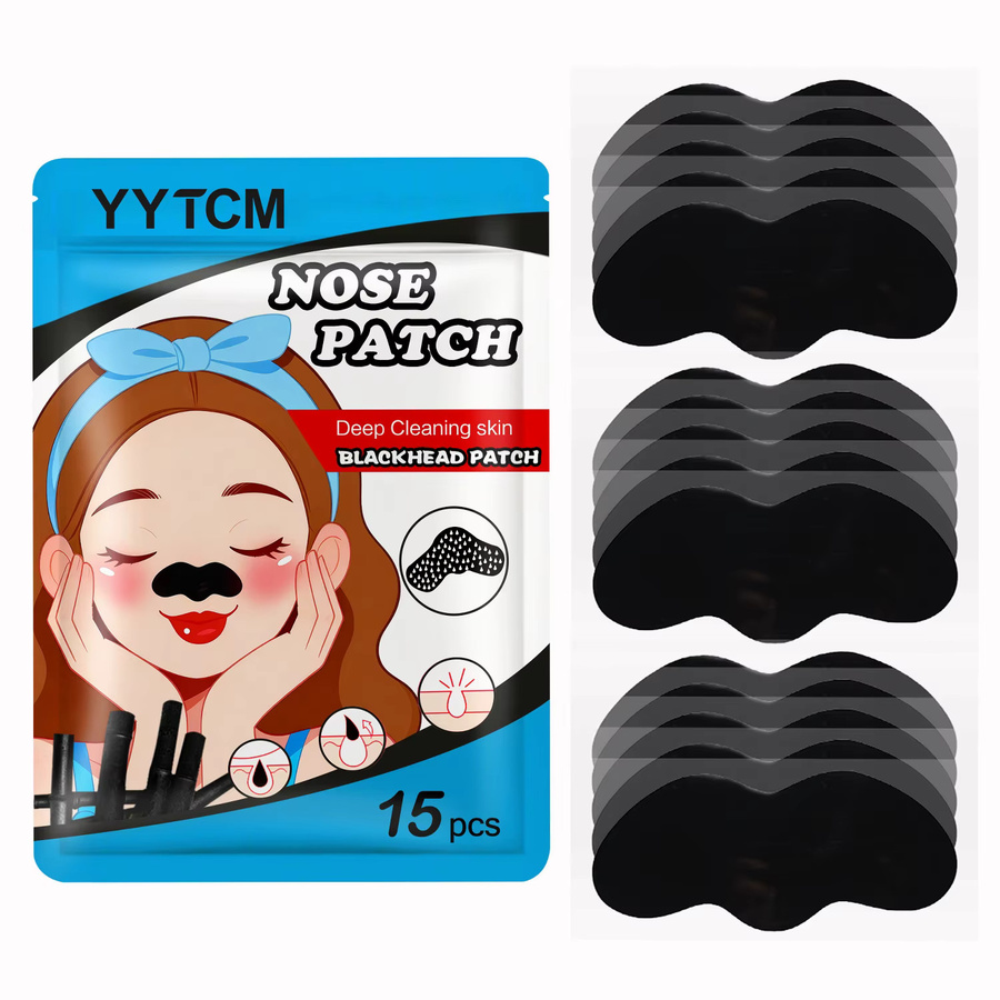 yytcm Mitesser-Nasenpflaster mit Aktivkohle, 15 Stück, Unisex - Bild 7