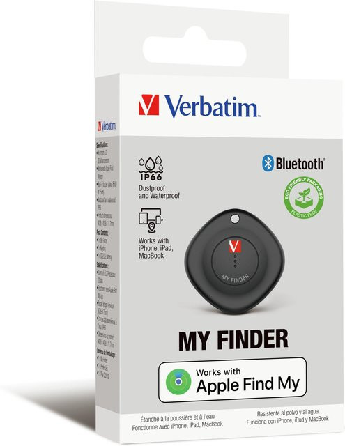 Verbatim MyFinder Bluetooth-Tracker mit NFC in Schwarz - Bild 1