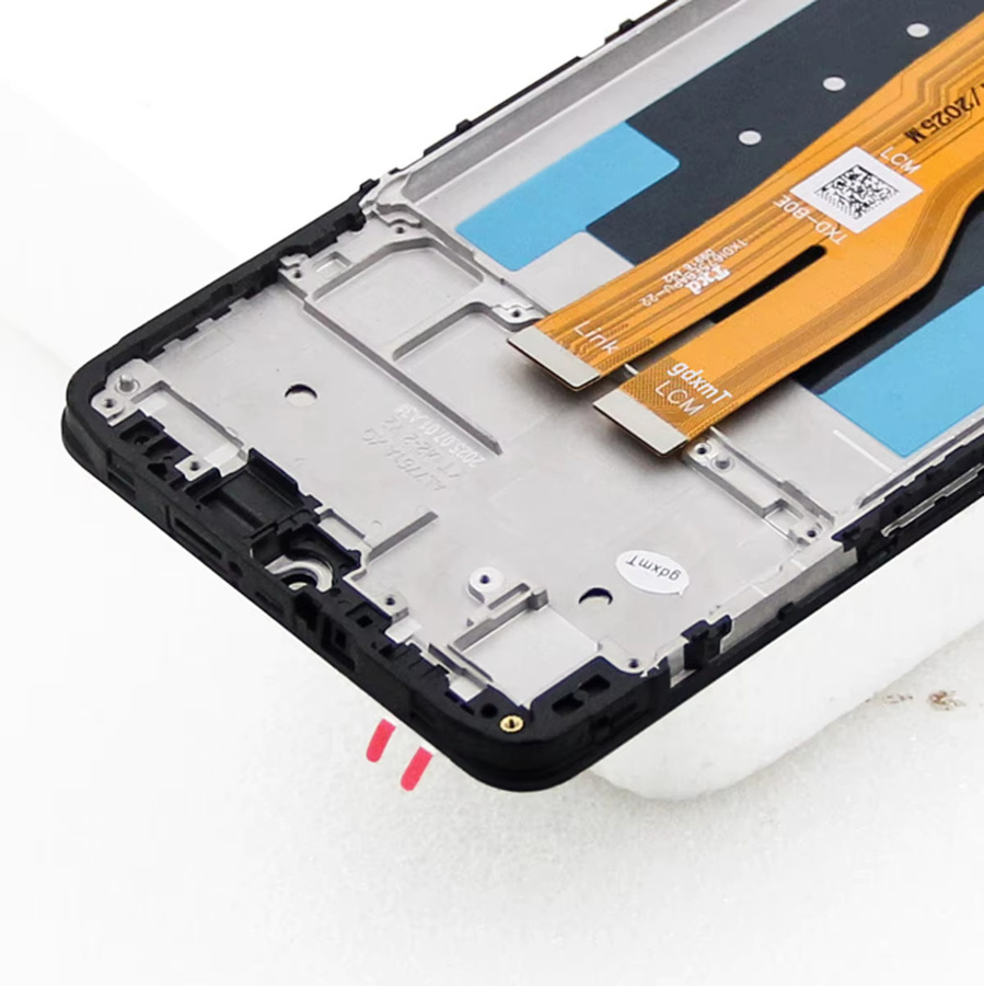 Samsung A07 A075 LCD Display Touchscreen Digitizer Montage Ersatzteil in Schwarz - Bild 3
