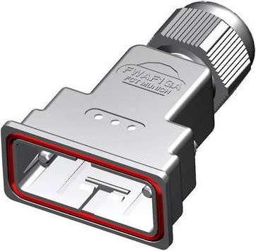 Molex 1731100146 D-SUB Gehäuse aus Kunststoff in Silber - Bild 1