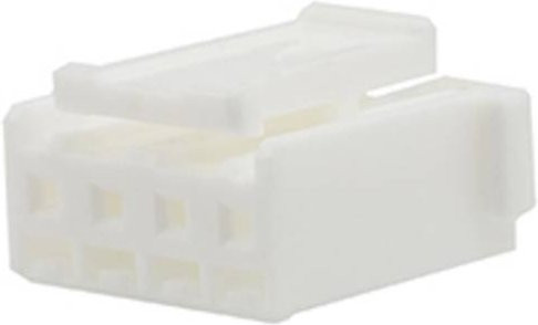 Molex Buchsengehäuse-Kabel in Beige und Weiß mit 2,5 mm Rastermaß - Bild 1