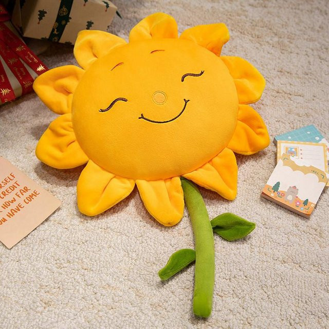 Yiran toy Sonnenblume Gefülltes Plüschtier, 45cm, Gelb - Bild 1