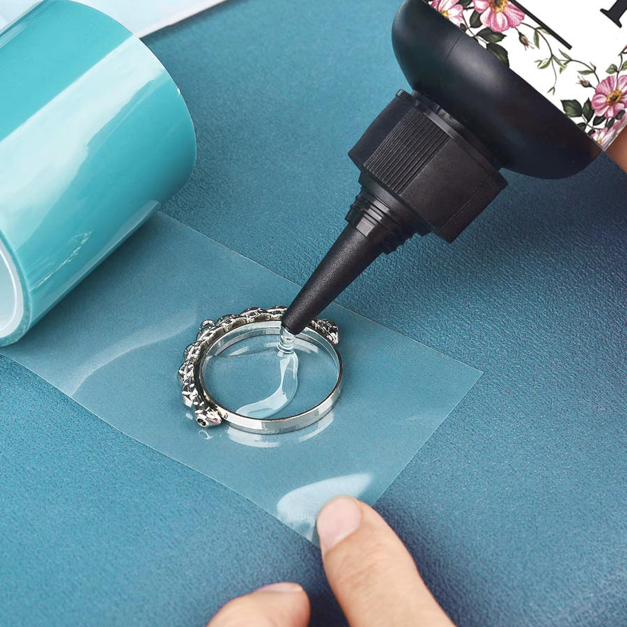 Transparentes Kristall-Epoxidharz UV-Kleber Set für DIY-Schmuck und Bastelarbeiten - Bild 4