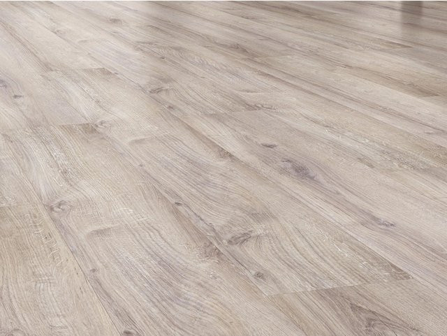 Kaindl Laminatboden Comfort Eiche Natur in Holzoptik, Farbe Braun/Beige, Stärke: 7 mm - Bild 1
