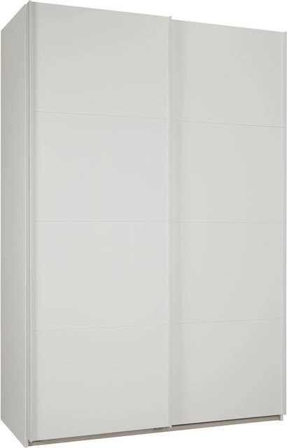 Mömax Schwebetürenschrank Lago in Weiß, B/T/H: 150 x 60 x 222 cm - Bild 1